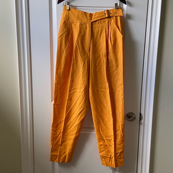 Marc D’alcy Vintage yellow high waisted Pants - Picture 1 of 10